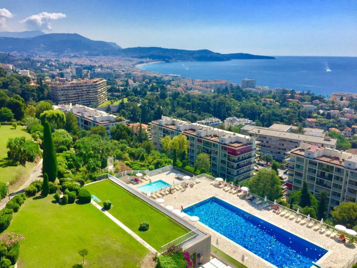 Апартаменты 2 Pieces Vue A Fabron Les Constellations Piscine 10mn Promenade Des *